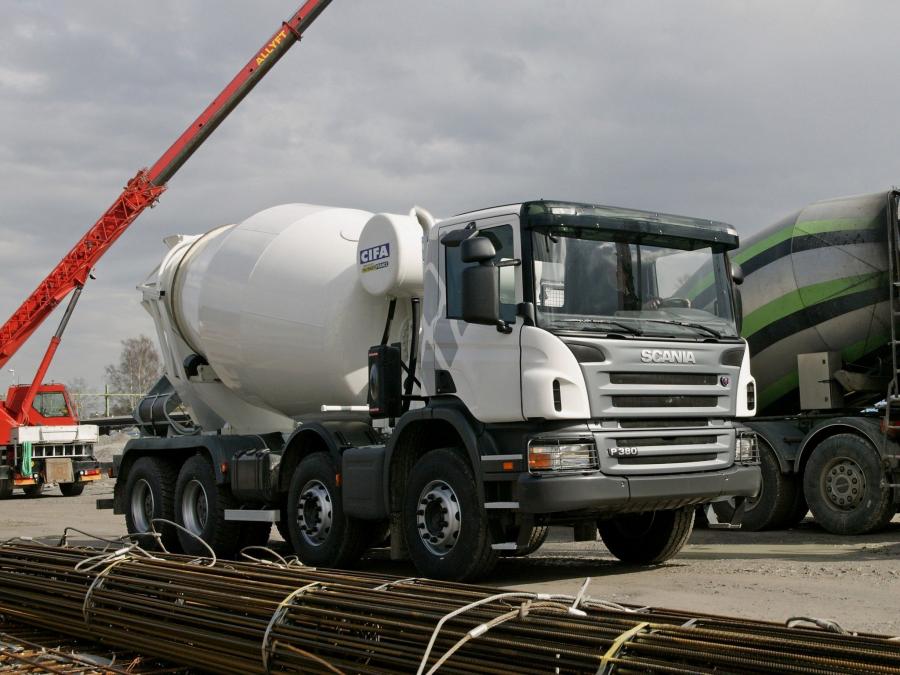  Scania P380 8x4 Mixer 2004 года  (фото 8 из 9)